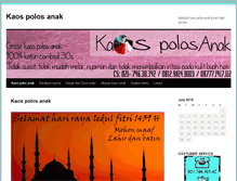 Tablet Screenshot of kaospolosanak.com